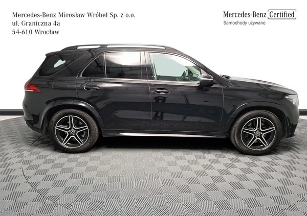 Mercedes-Benz GLE cena 279900 przebieg: 71500, rok produkcji 2020 z Wrocław małe 277
